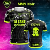 2025 New Boys And Girls MM90 Series T-shirt MM8-9 Alien Printed Men's And Women's Summer Breathable Speed Drying Sports Jersey