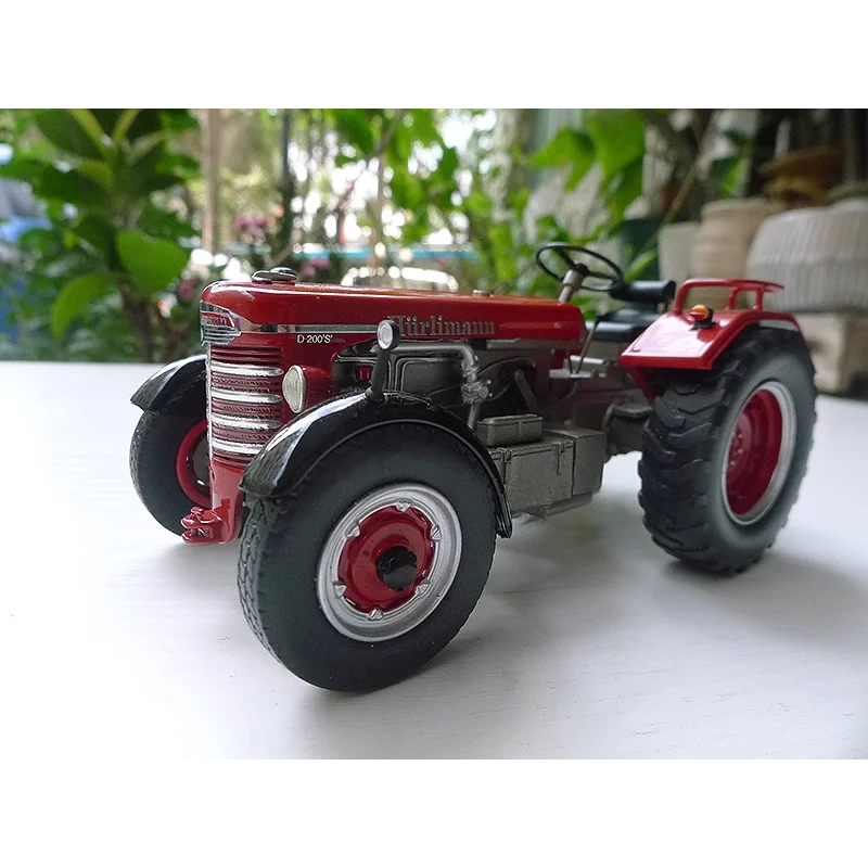 Diecast SCHUCO Schaal 1:32 Hurlimann D 200 S. Rot Europese Landbouw Legering Tractor Model Collectible Toy Gift Souvenir Display