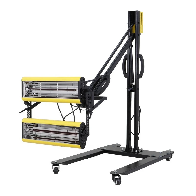 

Automobile paint baking lamp, mobile shortwave paint baking lamp