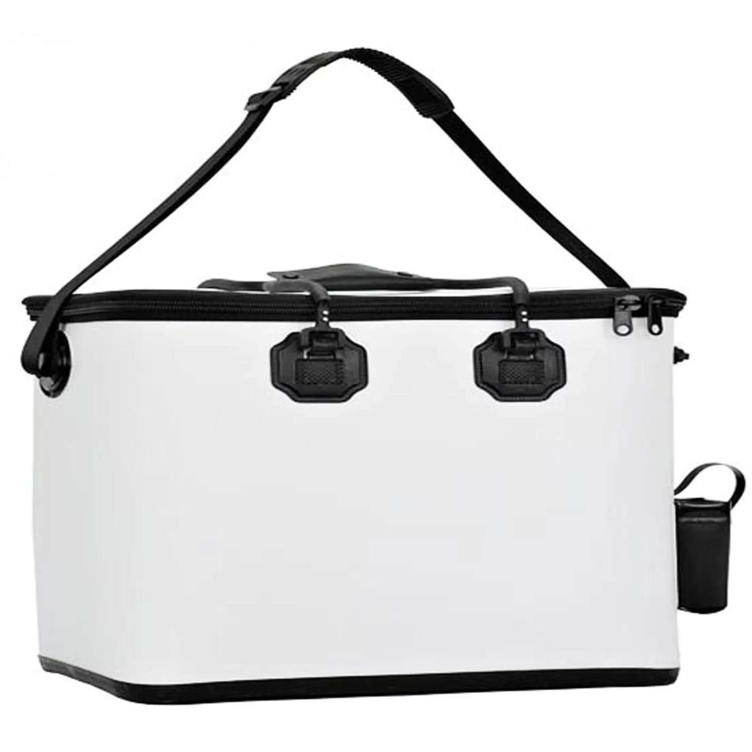 Easy Water Drainage Tackle Box with Slanted Zipper & 45 Keeper EVA Material for Fishing Bakkan Product Category