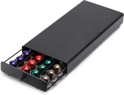 Nespresso Original Line Coffee Pod Storage Drawer Holder 40 Capsule Capacity Organizer OriginalLine Holder