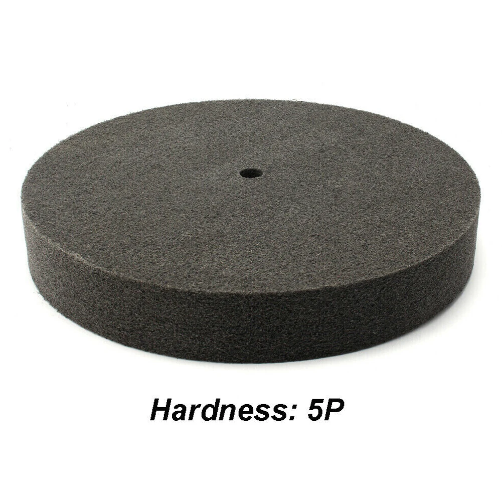 

Buffing Disc Polishing Wheel 180Grit 5P/7P/9P 6\"X 5/8''×1\" Abrasive Deburring Nylon Fiber Factory Brand New