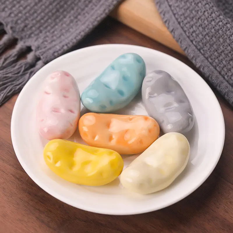 

Creative Ceramic Potato Chopstick Holder, Personalized Dining Table Chopstick Holder