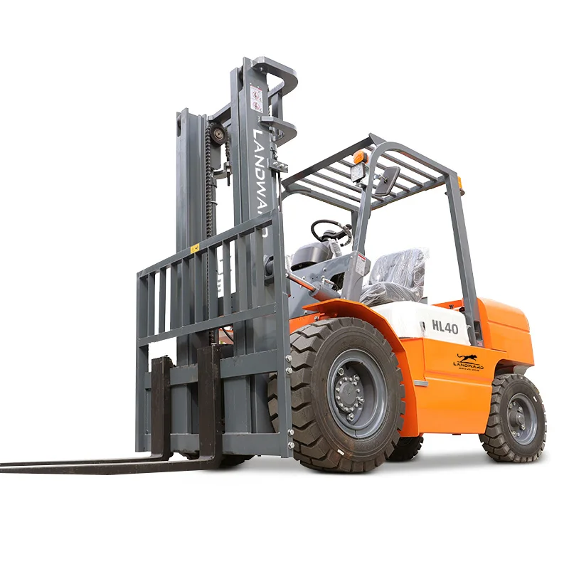 4×4 Drive Rear Steering Diesel Forklift All-Terrain Construction Lifting And Handling Counterbalanced CPC Forklift Customized