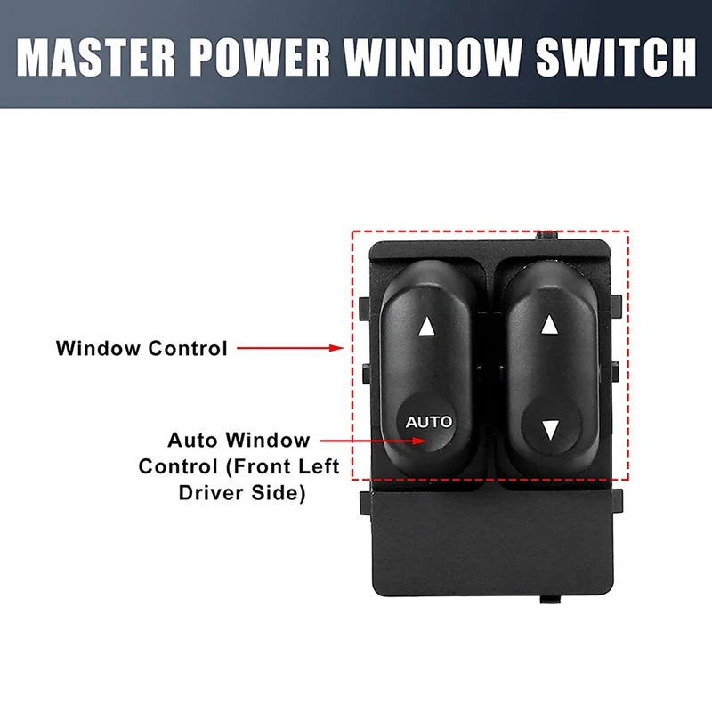 Master Driver Side Power Window Switch 5C3Z-14529-AAA For Ford F-250 F-350 F-450 F-550 Super Duty Car Accessories