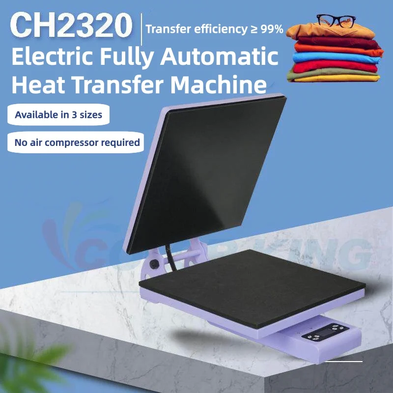 Portable Mini Digital Flat Heat Press Machine Manual Sublimation Heat Transfer Machine for DIY Clothing Printing