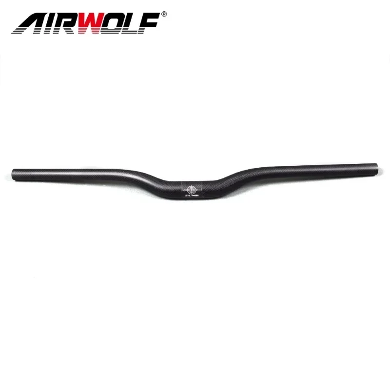 

Airwolf MTB Carbon Handlebar Bicycle Handlebar580/600/620/640/660/680/700/720mm Black Handlebars for Mountain Bike Accessories