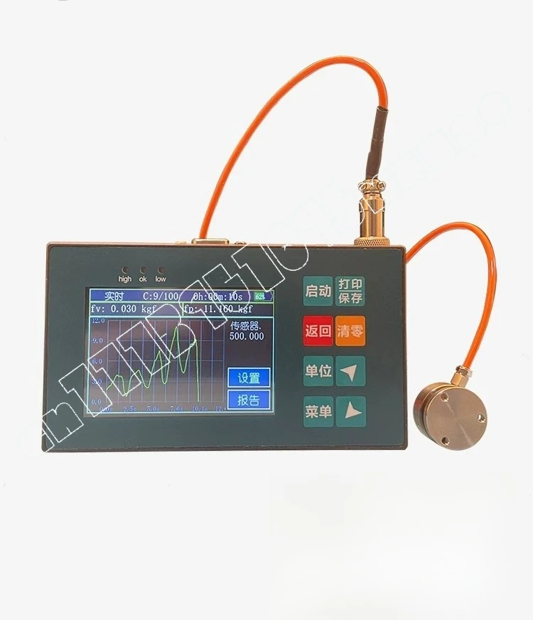XD high-precision touch screen digital pressure meter push-pull force meter 0-2000 kg