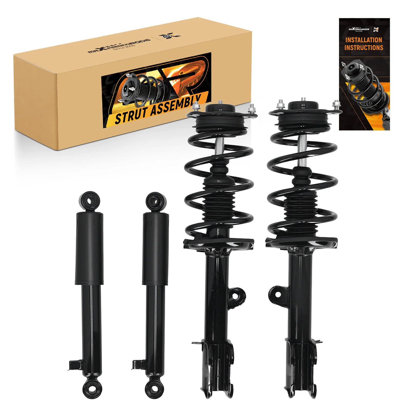 

4x Suspension Rear Front Struts Assembly for Kia Sorento 2011-2013 37322