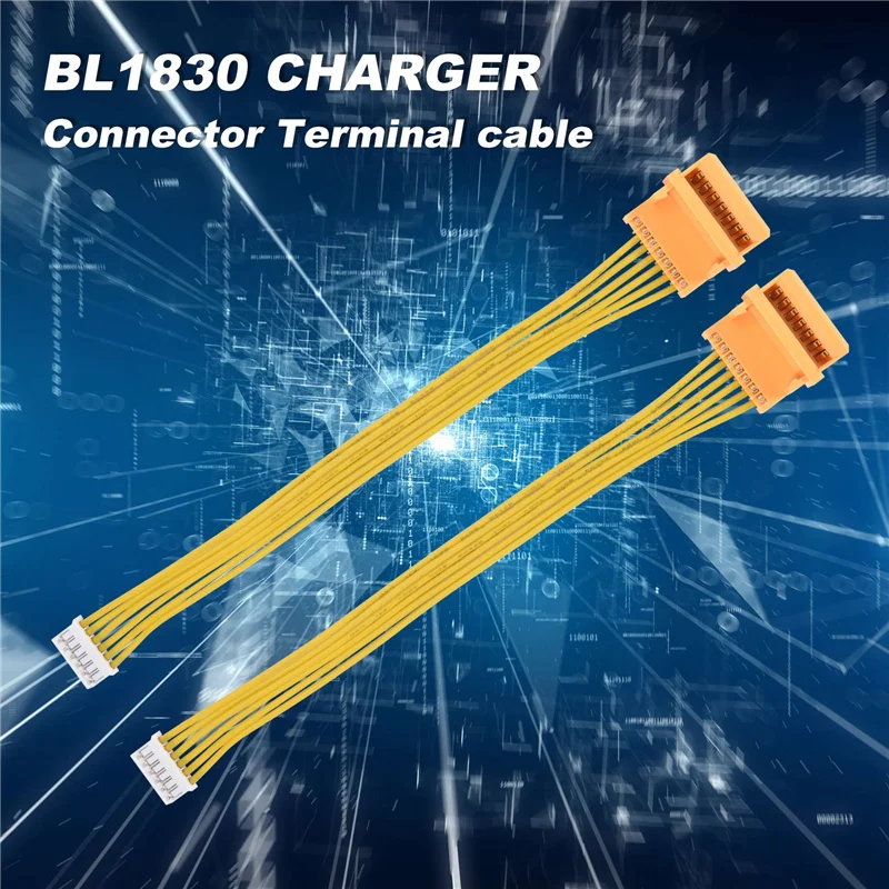 

AED7-2Pcs BL1830 Charger Connector Terminal For 14.4V 18V Li- Battery Adapter Converter BL1815 BL1430 BL1845 LXT