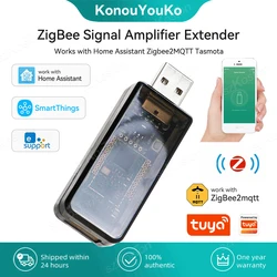 ZigBee 3.0 Signal Repeater USB Signal Amplifier Extender for Tuya eWeLink APP Home Assistant ZigBee2MQTT Tasmota SmartThings