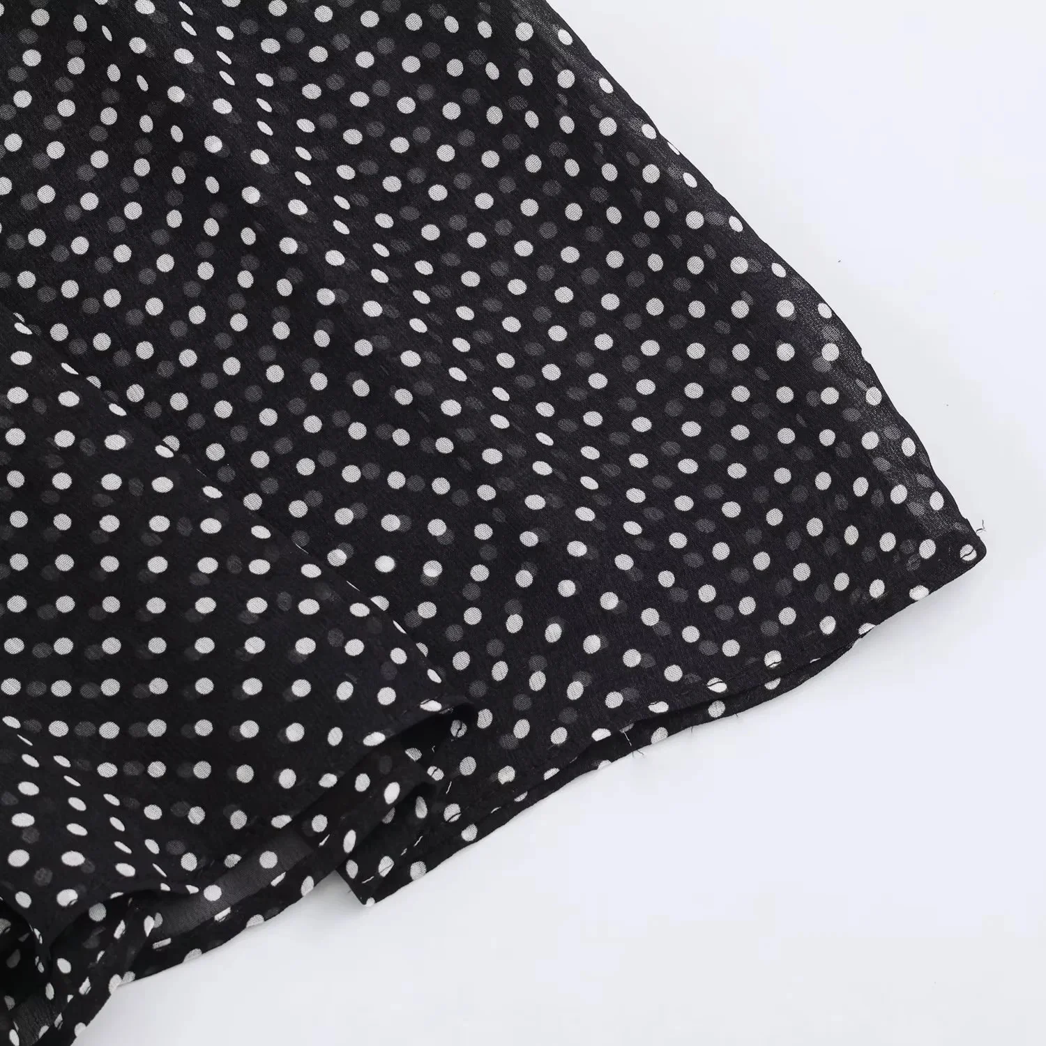 KONDALA Vintage Party-Chic Damen-Hosenanzug mit Polka Dots, ärmellosem Neckholder-Top und langen, weiten Hosen – Modischer Sommer-Urlaubsanzug 2026 – Detail 22