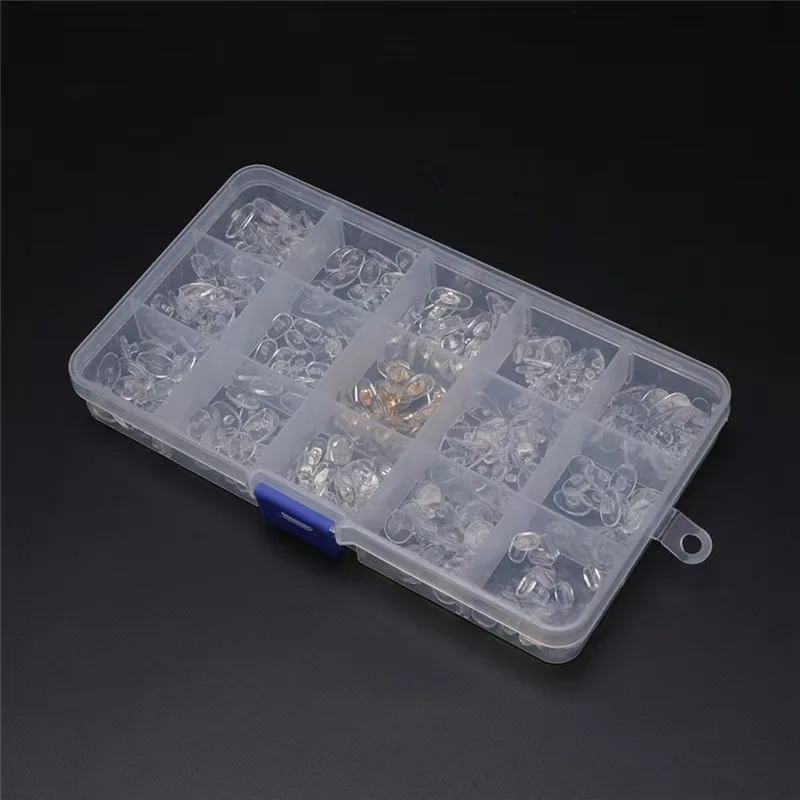 150 Pairs/Box Glasses Nose Pads Silicone Brace Support Sungl
