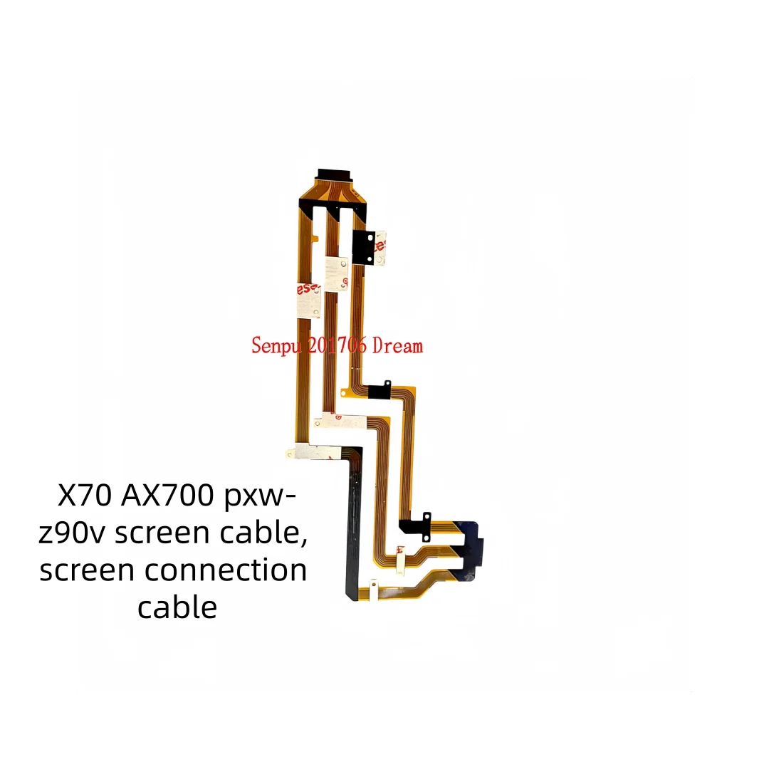 For Sony FDR-AX700 X70 PXW-Z90V Camcorder LCD Screen Flex Ribbon Cable Display Connect Wire Replacement
