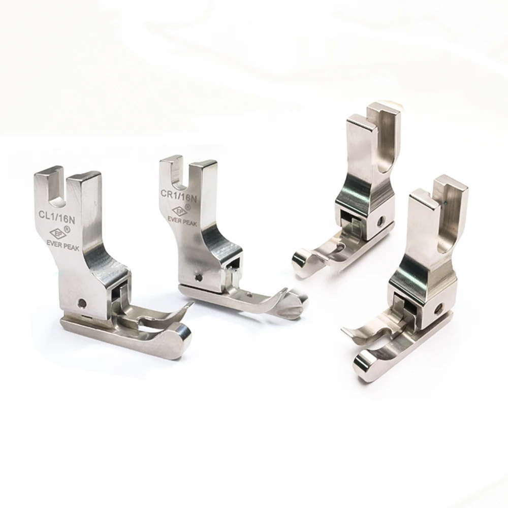 EVER PEAK Brand Industrial Sewing Machine Presser Foot CR1/16N CR1/32N Left/Right Edge Guide Presser Foot CL1/16N CL1/32N