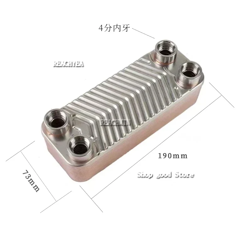 

Пластинчатый обогреватель с внутренним отверстием BSP 1/2, 10/18 дюйма, теплообменник с паяным нагревателем из нержавеющей стали 304, охлаждающий конденсатор для воды, парового масла, охладитель сусла для домашнего пивоварения