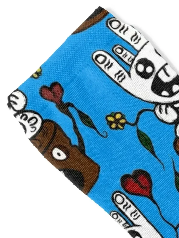 Don’t panic, everything will be alright! Socks new in's anti-slip Socks Women Men's