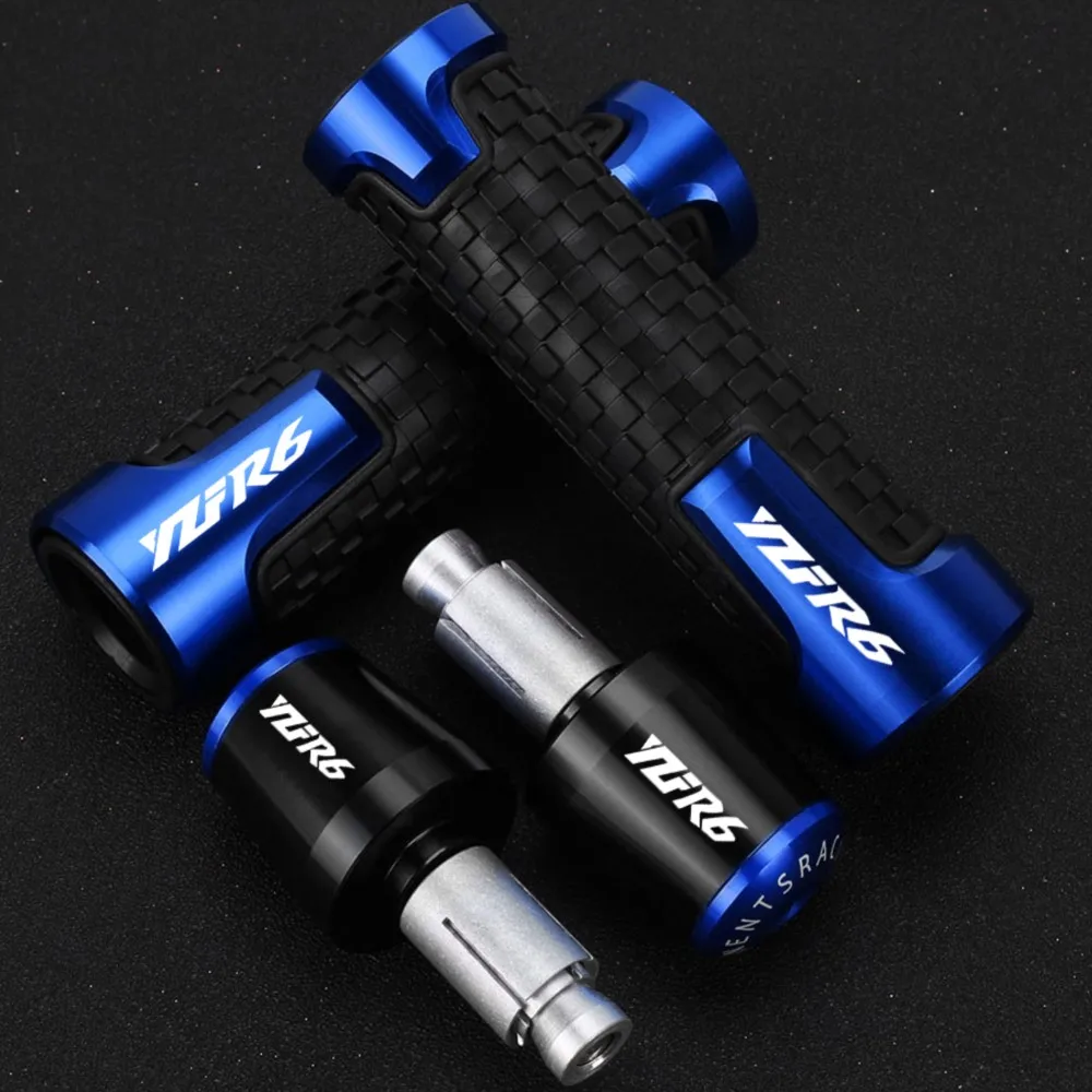 

Motorcycle Handlebar Grip End Handle Bar Grips FOR YAMAHA YZFR6 YZF-R6 YZF R6 2005-2018 2019 2020 2021 YZF-R6 RACE 2022 2023