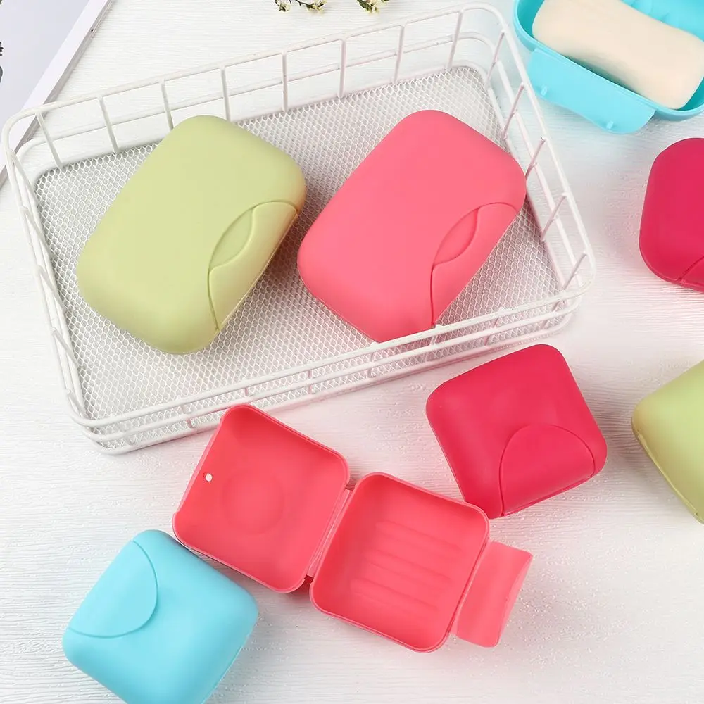 Box Cover Leakproof Travel Waterproof Soap Case Soap Dishes Soap Box Soap Holder Container