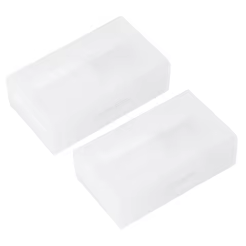 2PCS 2*20700/21700 Battery Box Container NonWaterproof Battery Storage Box Battery Organizer Storage Case