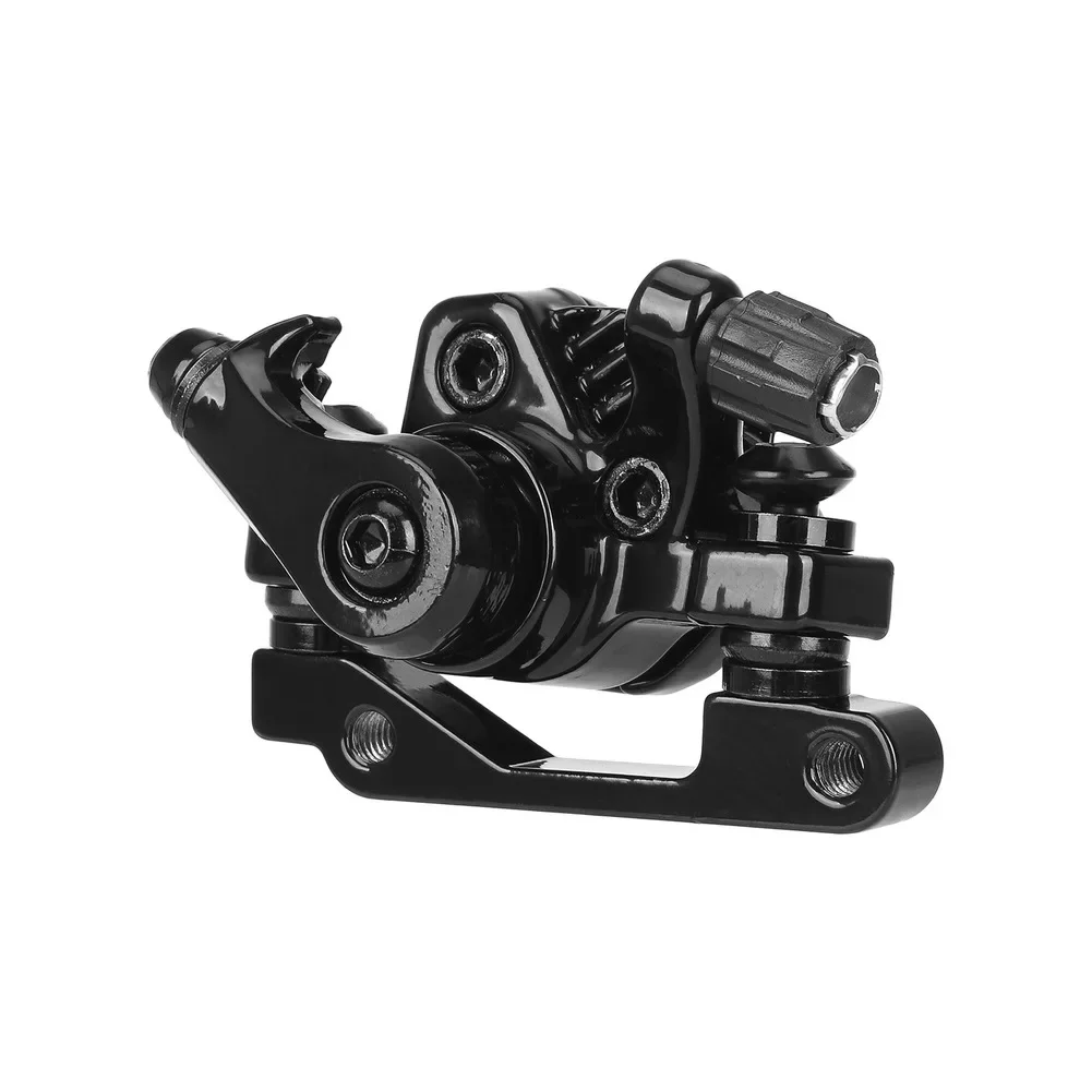 Kompaktes, leichtes Bremssystem, Aluminium-Scheibenbremsen, schwarze Scheibenbremse hinten links, 75 x 51 mm Scheibenbremsen für Roller