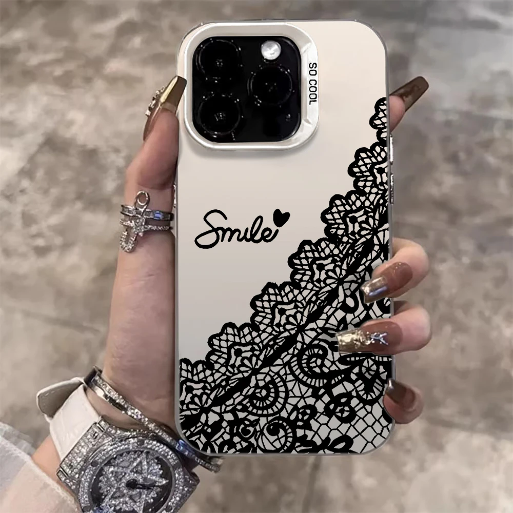 Smile Lace TPU-Hülle für Samsung Galaxy S26 S25 S24 S23 Ultra S22 S21Plus FE A57 A56 A55 A54 A53 A36 A35 A34 5G Stoßfeste Hülle – Detail 6