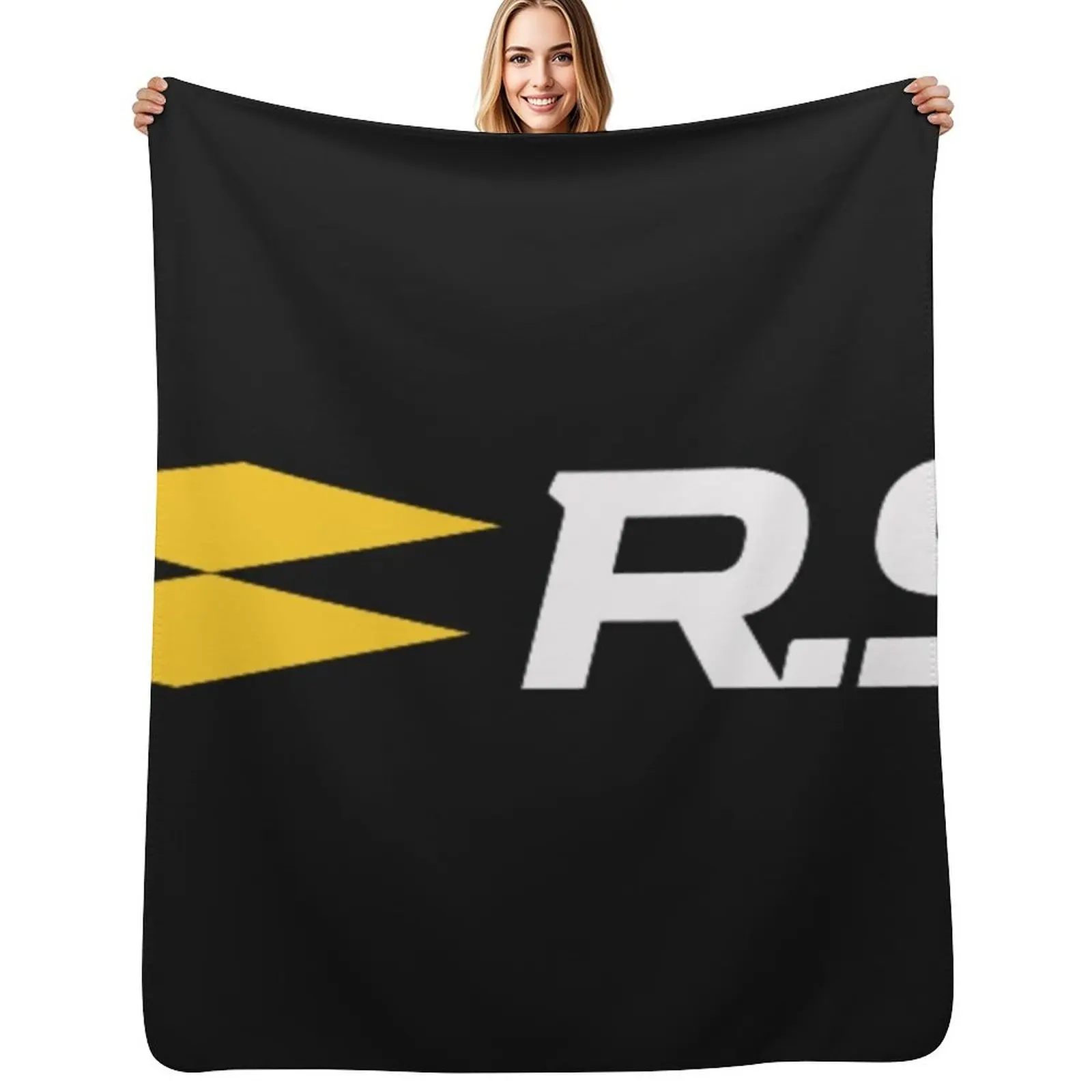 

RS LOGO Throw Blanket Extra Large Throw Tourist Soft Plaid Blankets For Bed Blankets