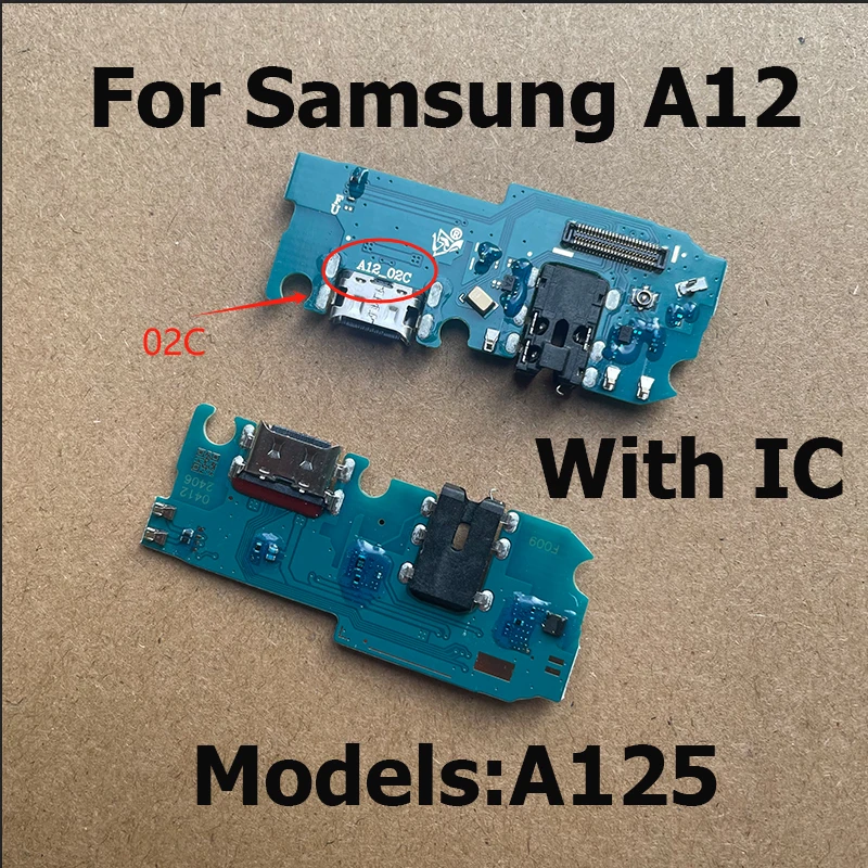 USB Flex For Samsung Galaxy A12 USB Charging Dock Board Connector Port Flex Cable SM-A125F