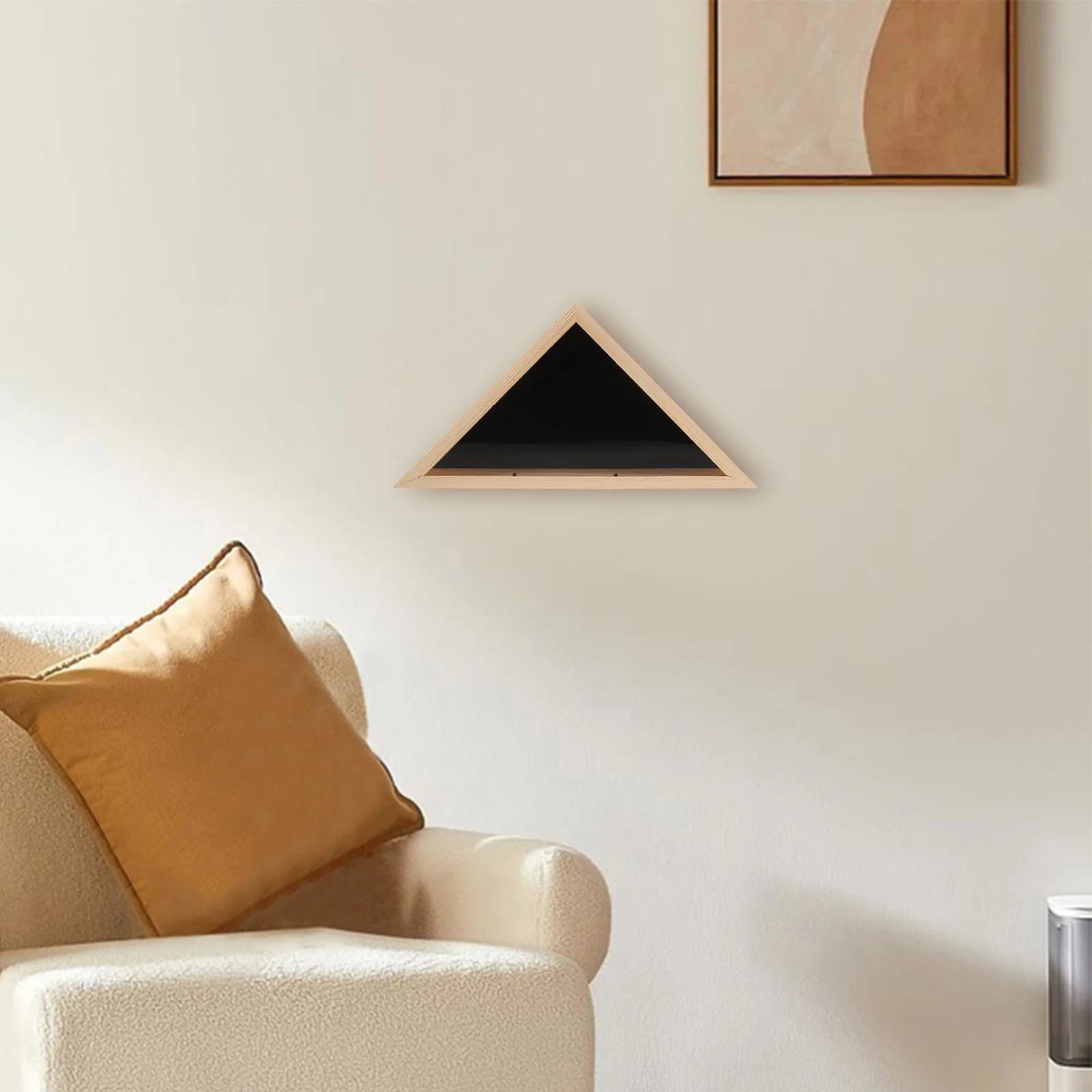 

Box Wood Triangle Display Case For Veterans, Funeral Flag Storage, Memorial Shadow Box, Burial Flag Holder, Rustic Home Decor