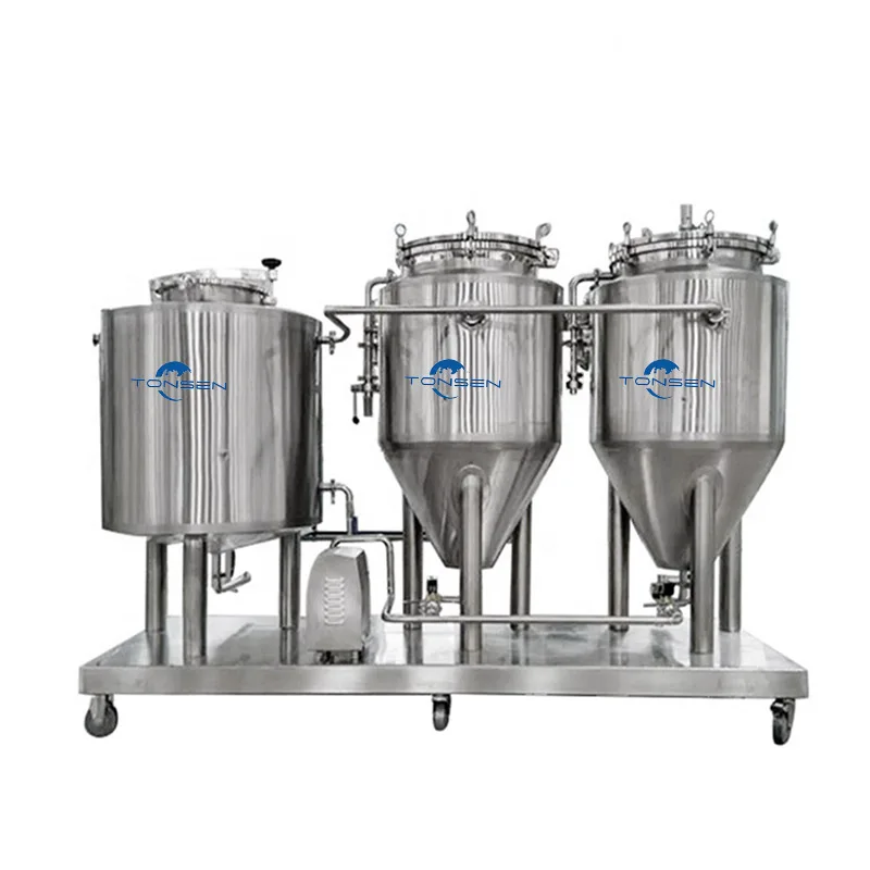 200L 300L 500L Steam Heating Manufacture SUS304 Beer Brewery Tank for Restaurant