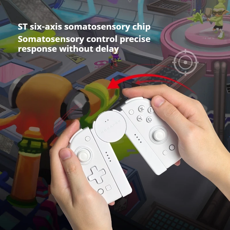 S1 Split Switch Controller Hd Vibration Sensing Liquid Silicone Trigger Nfc Bluetooth Connection Hall Joystick Game Controller