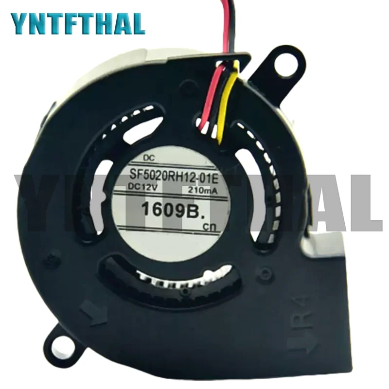 SF5020RH12-01E 50x50x20mm 12V 210MA 3pin Cooling Fan