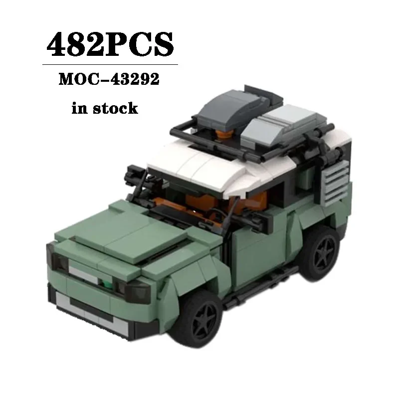 

Building Block MOC-43292 Mini Version Car Splicing Assembly Model 482PCS Puzzle Education Birthday Gift Christmas Toy Gift