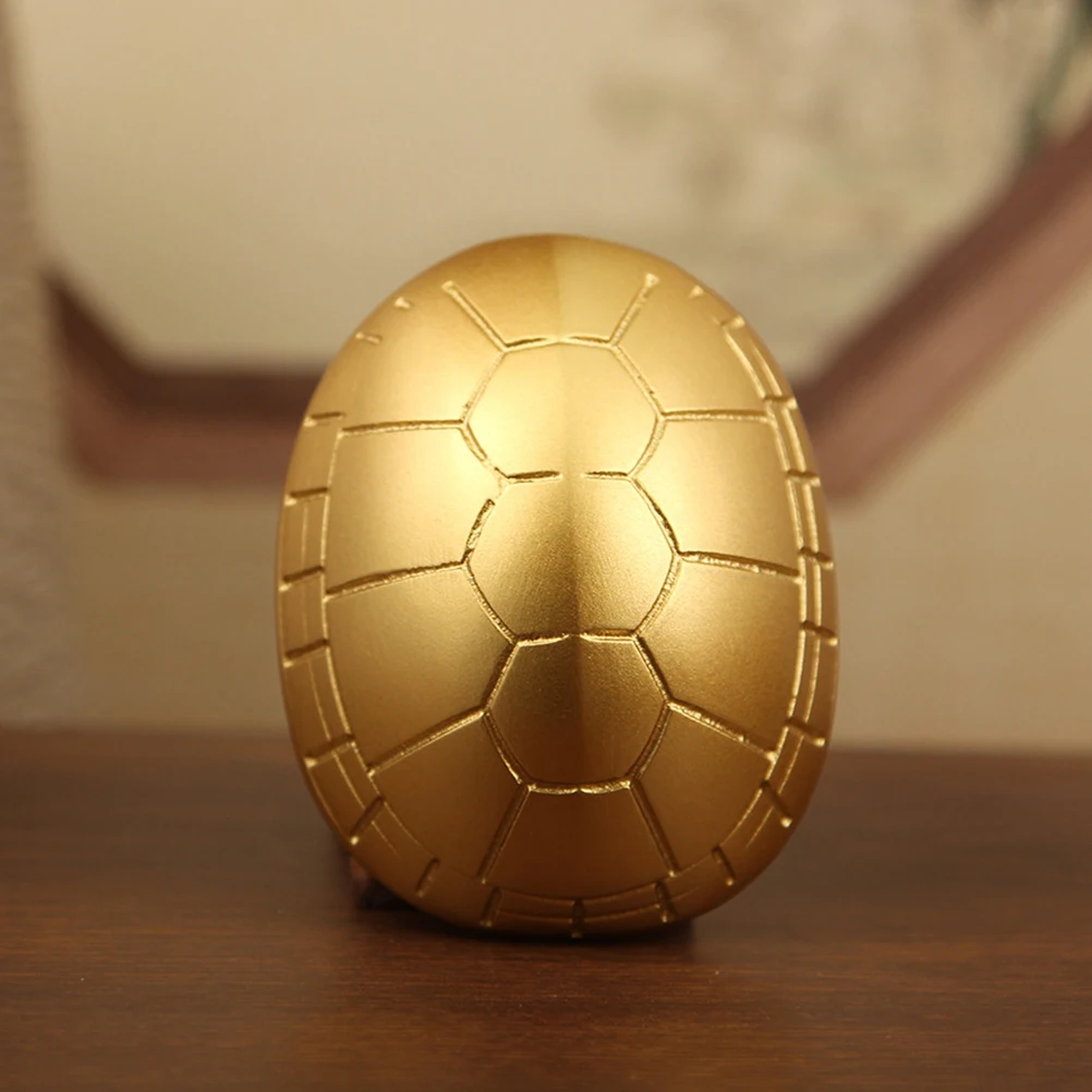 

Brass Turtle Shell Sculpture Retro Elegant Desk Decoration Home Office Table Ornament Chinese Brass Artware Turtle Decorations