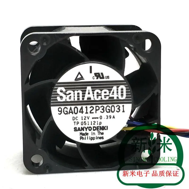 

NEW SANYO DENKI SAN ACE 4cm 4028 9GA0412P3G031 12V 0.39A 4lines cooling fan