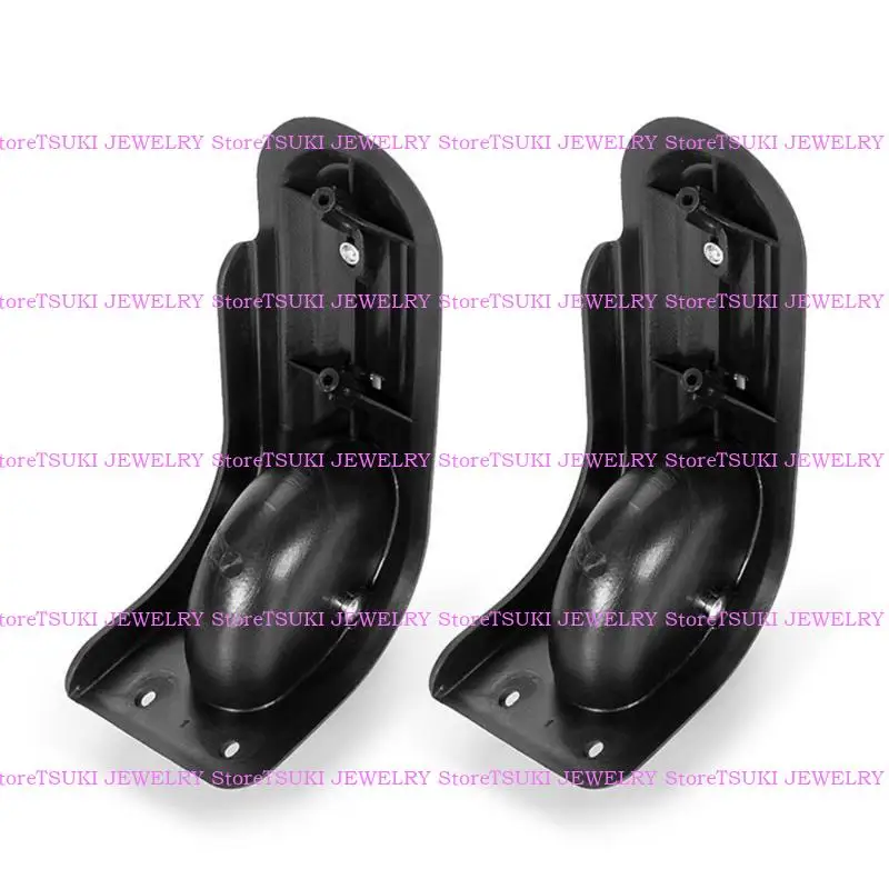 

62KE 1 Pair Suitcase Replacement Mute Luggages Spare Travel Luggages Practical Swivels Castors
