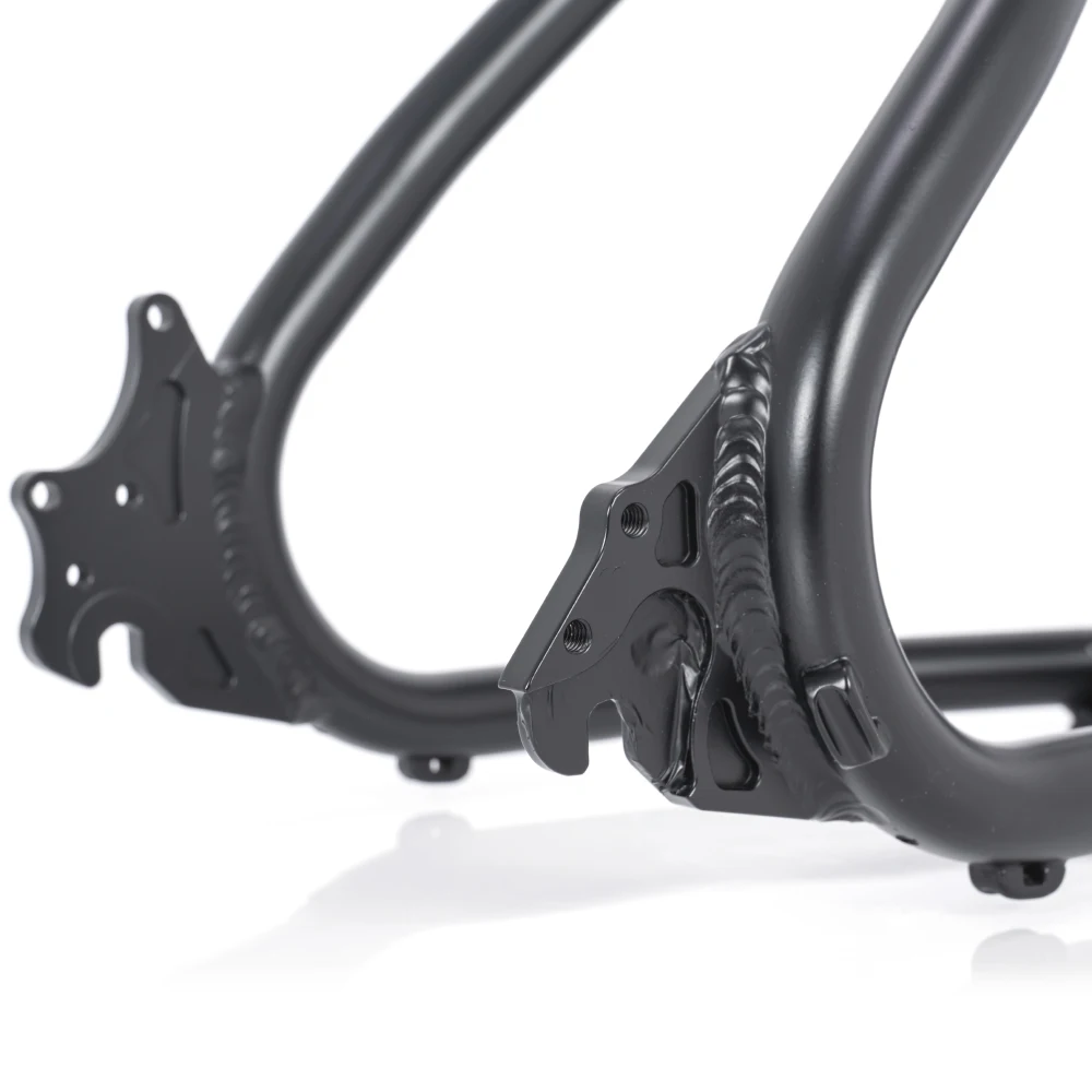 Ebike Frame With KKE Rear Shock 6061 Aluminum Alloy Material for Fat Bike Use