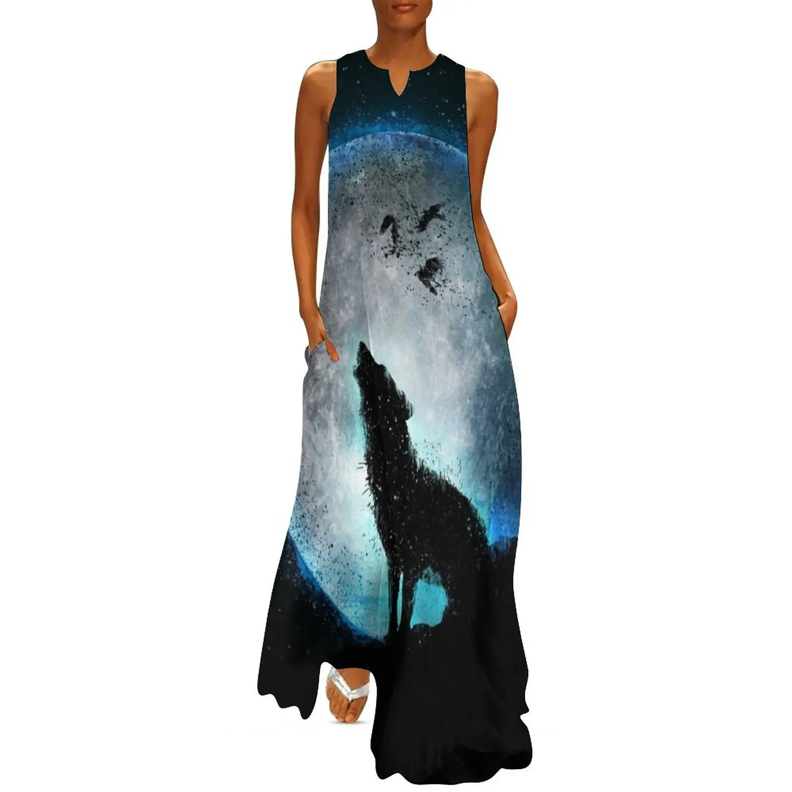 

Midnight Howl Long Dress dresses for women 2024 luxury designer party Long dress Party dresses for women Dress women