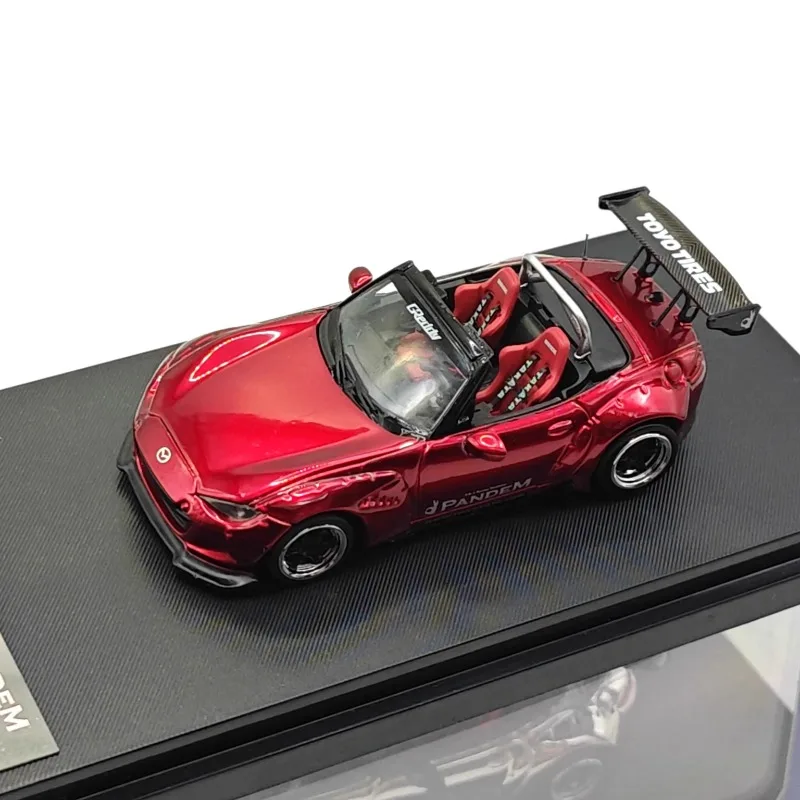 

Стандартная 1:64 Mazda MX-5, литая под давлением модель автомобиля из сплава, игрушка для мальчиков, детский праздничный подарок, украшение для взрослых.