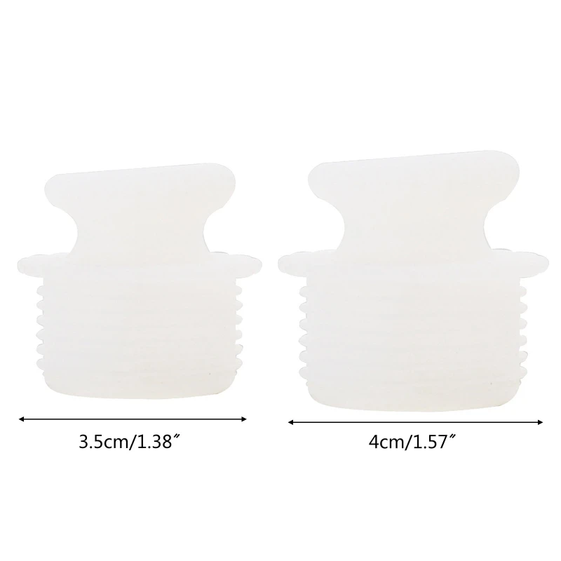 Food Grade Silicone Safe Vacuum Water Milk Flask Thermos Plug Cap Stopper Bottle Lid Drinking Cup Top Covers Replacement