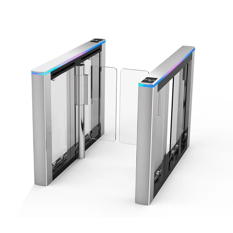 

Интеллектуальный вращающийся турникет из алюминиевого сплава для контроля доступа в метро, парки развлечений, с системой считывания карт и билетов