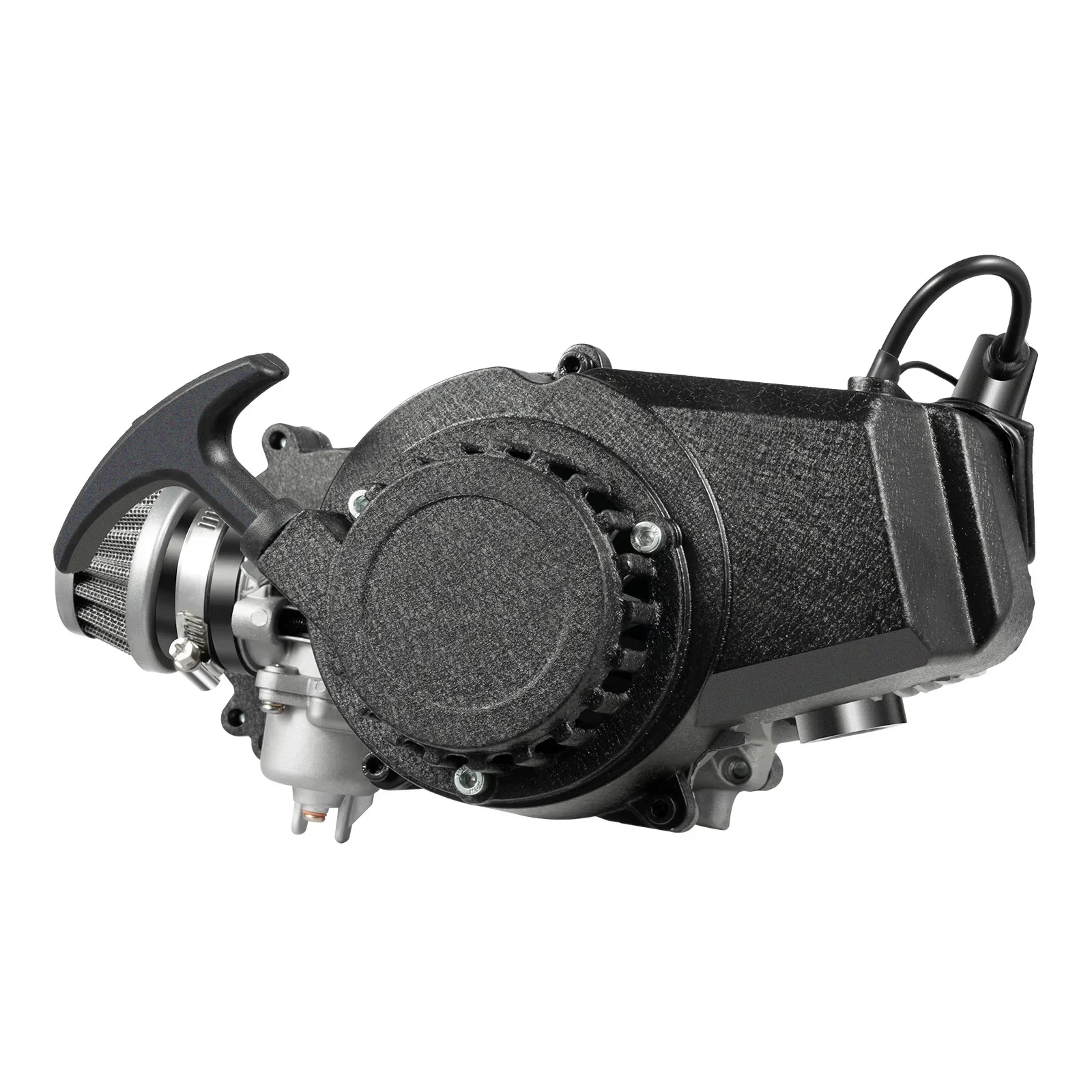 49CC 2-Stroke Engine Motor Kit, Single Cylinder Engine Motor for Most Air Cooled Pocket Bike Mini Dirt Bike ATV Scooter