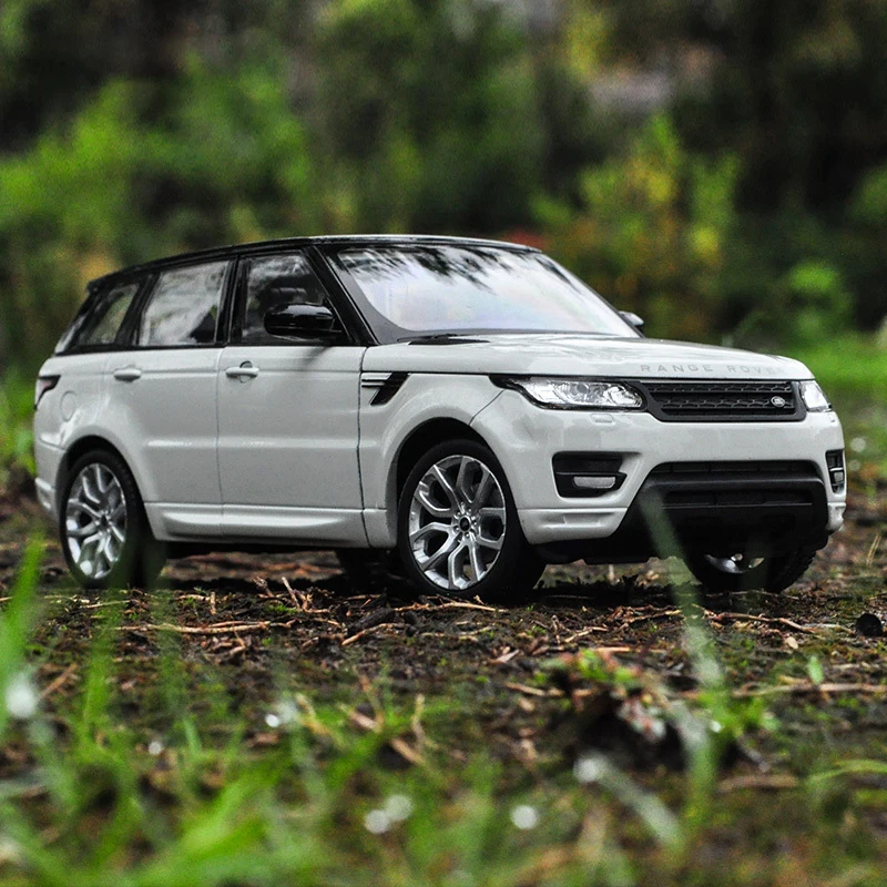 

WELLY 1:24 Land Rover Range Rover Sport, легкосплавный автомобиль, литье под давлением и игрушечные транспортные средства, модель автомобиля, миниатюрная масштабная модель автомобиля, игрушка для детей