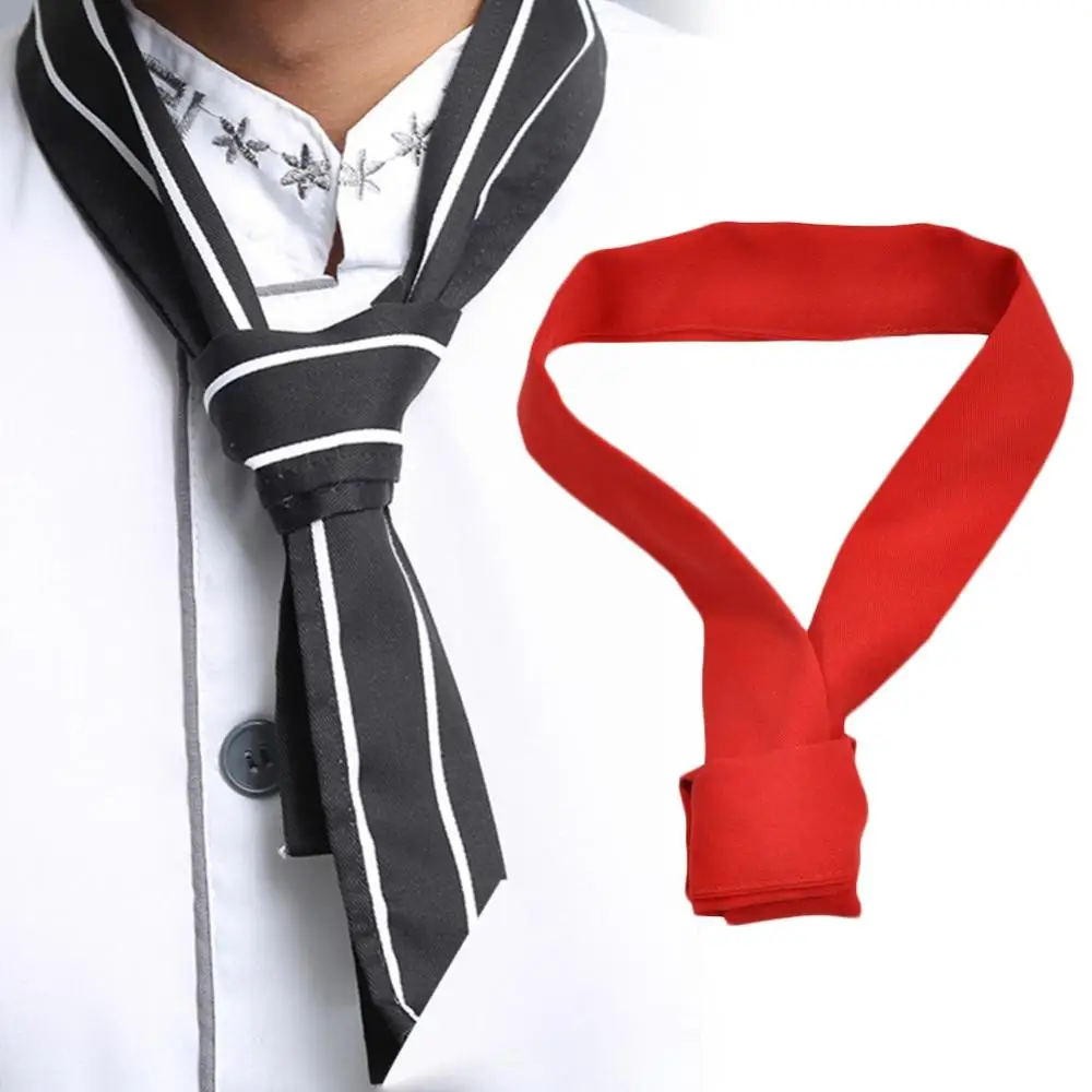 Foulard de chef en coton, écharpe de cuisine et de cuisson, vêtements de travail, cravates, uniformes de chef, restaurant hôtel