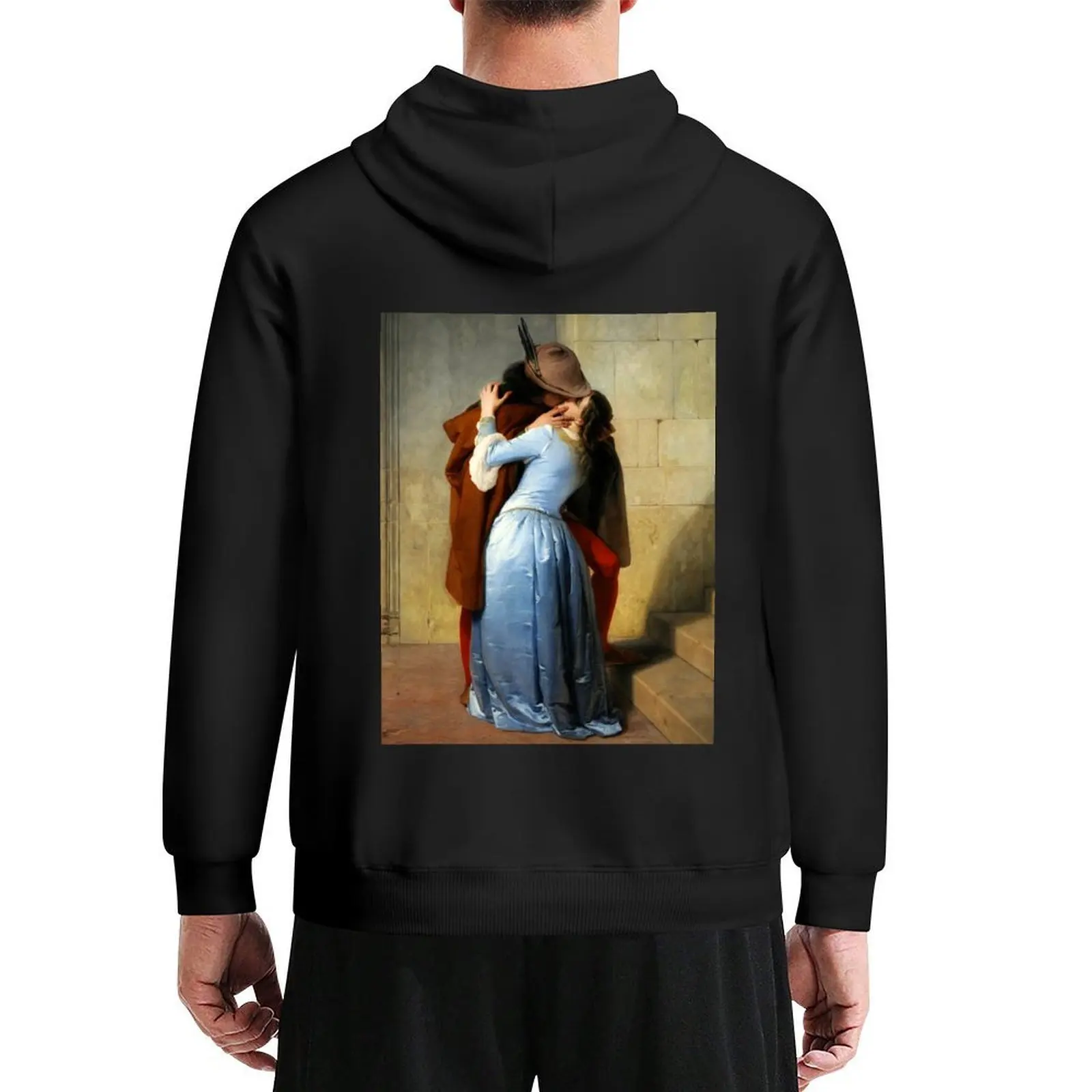

Francesco Hayez - The Kiss Hoodie autumn clothes anime clothing clothes for men men clothes tracksuit