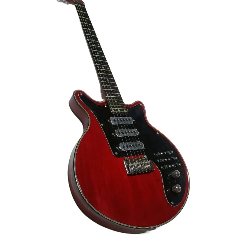 Red electric guitar, cost-effective, fashionable, personalized, professional performance