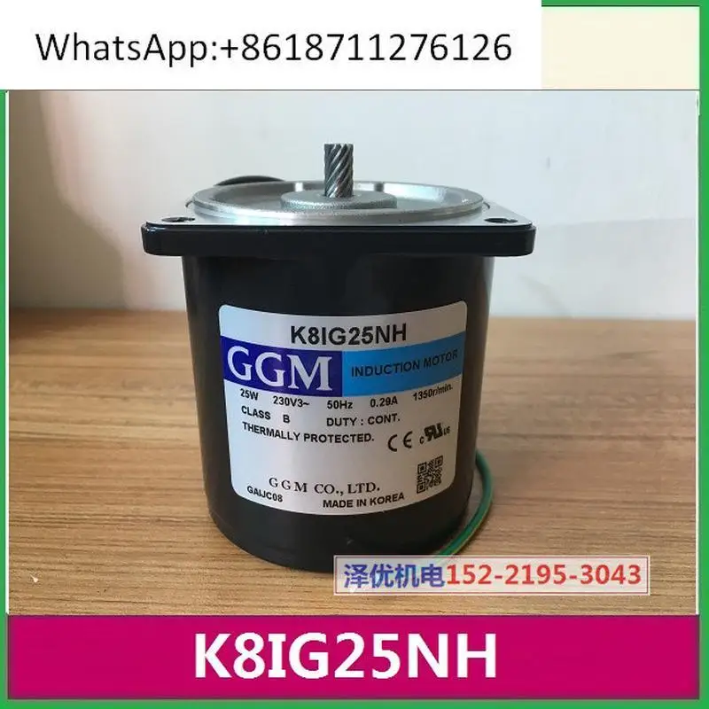 GGM Motor K8IG25NH Untersetzungsgetriebe K8G75C Original Original