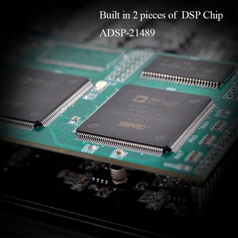 Car DSP Amplifier for Audio Upgrading Optical Input  with 8 CH RCA and 18CH Speaker Output Two DSP Processor