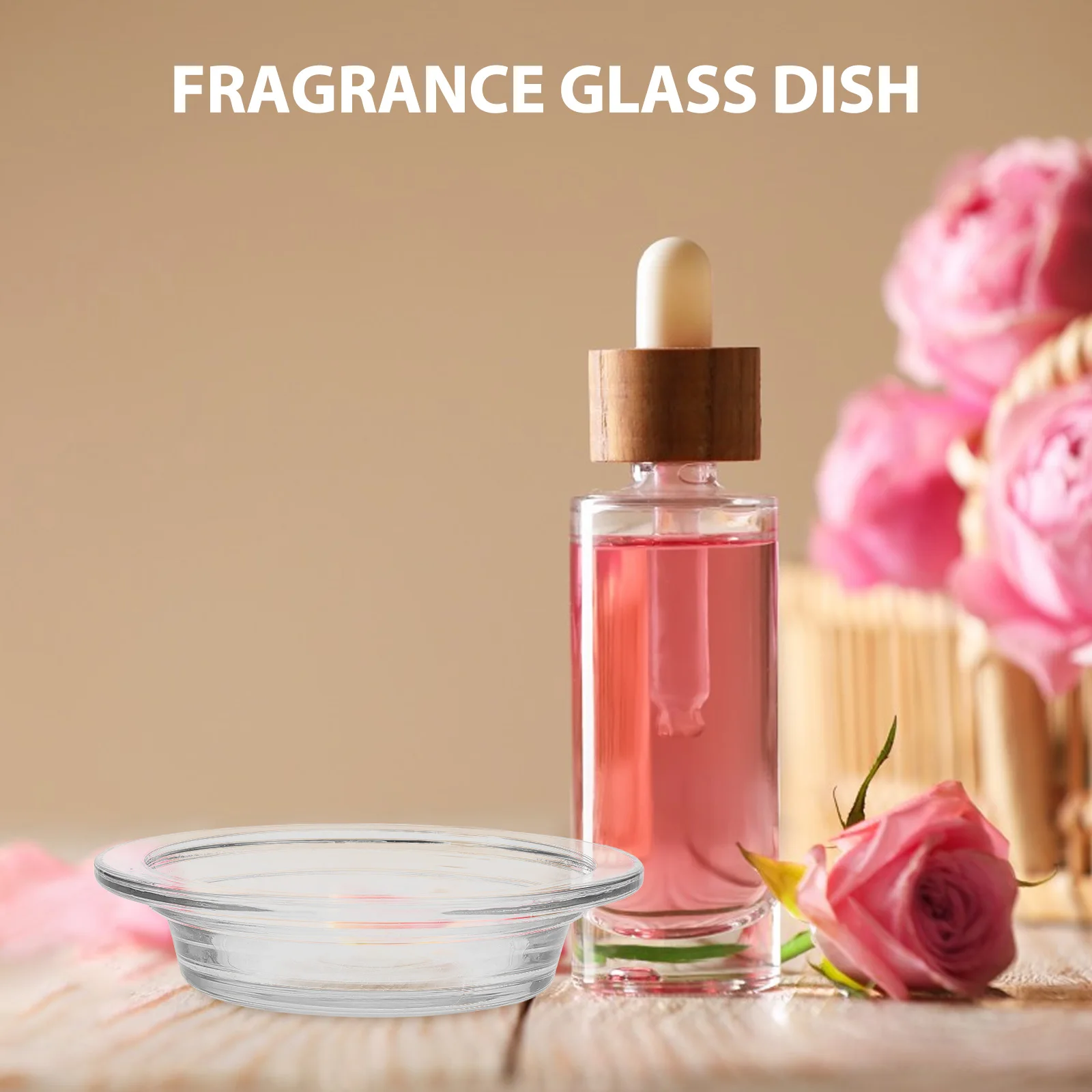 

Replacement Glass Dish Transparent Wax Warmer Plate Aromatherapy Lamp Tray Fragrance Wax Heater Accessories Warmer Plate