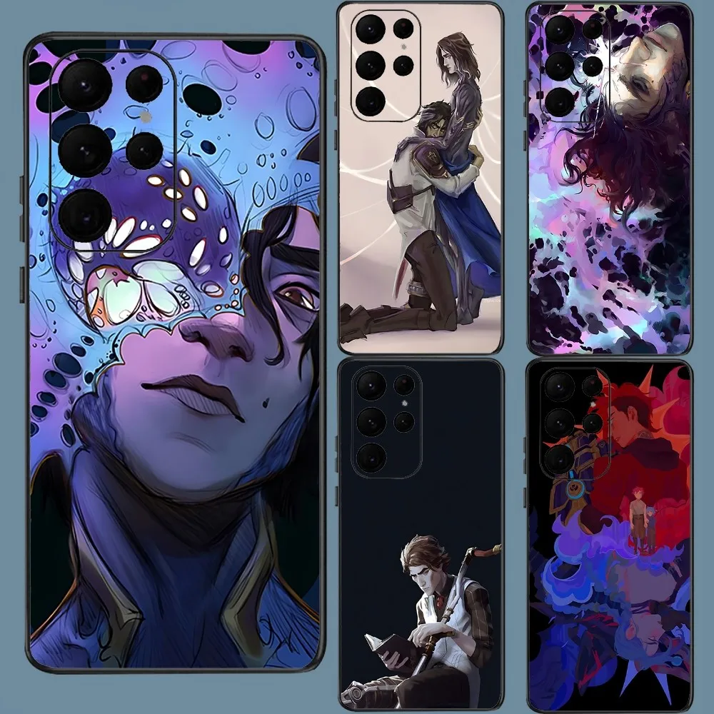 Cool Arcane V-Viktor Phone Case For Samsung Galaxy A52 A12 A51 S21 Edge S22ULTRA S23 S20LITE Plus Ultra Black Cover